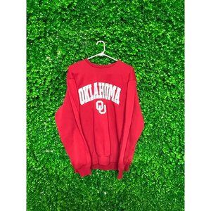 Vintage University of Oklahoma Crewneck - Adult Mens Large - U74